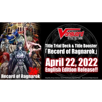 Image of CardFight Vanguard OverDress TCG - Record of Ragnarok Booster Box (16 Packs)