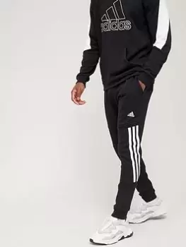 Image of adidas Future Icons 3 Stripe Pants - Black Size XL Men