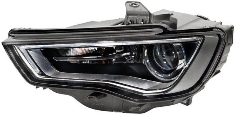 Image of HELLA 1EL 010 740-361 Headlights D3S, without LED control unit for low beam/high beam, Right, with motor for headlamp levelling, Bi-Xenon Headlight (