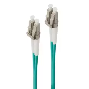 ALOGIC 5m LC-LC 10G Multi Mode Duplex LSZH Fibre Cable 50/125 OM3