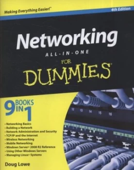 Image of Networking All-in-One for Dummies by Doug Lowe Paperback