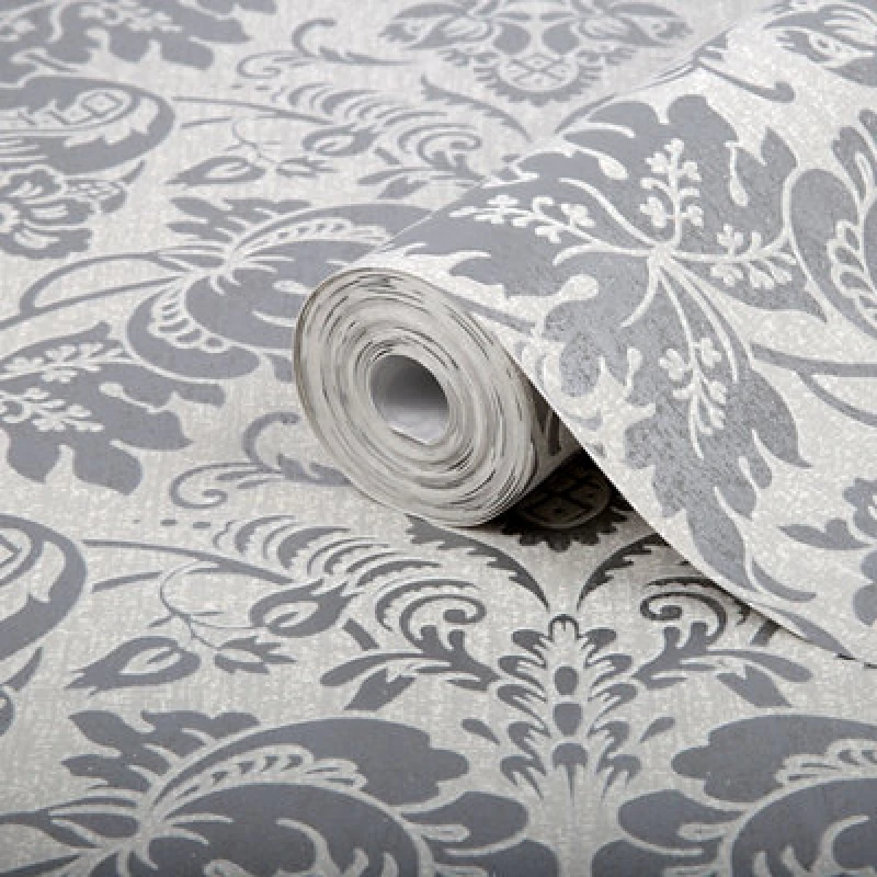 Image of Graham & Brown Superfresco Easy Sfe Como Silver 103846