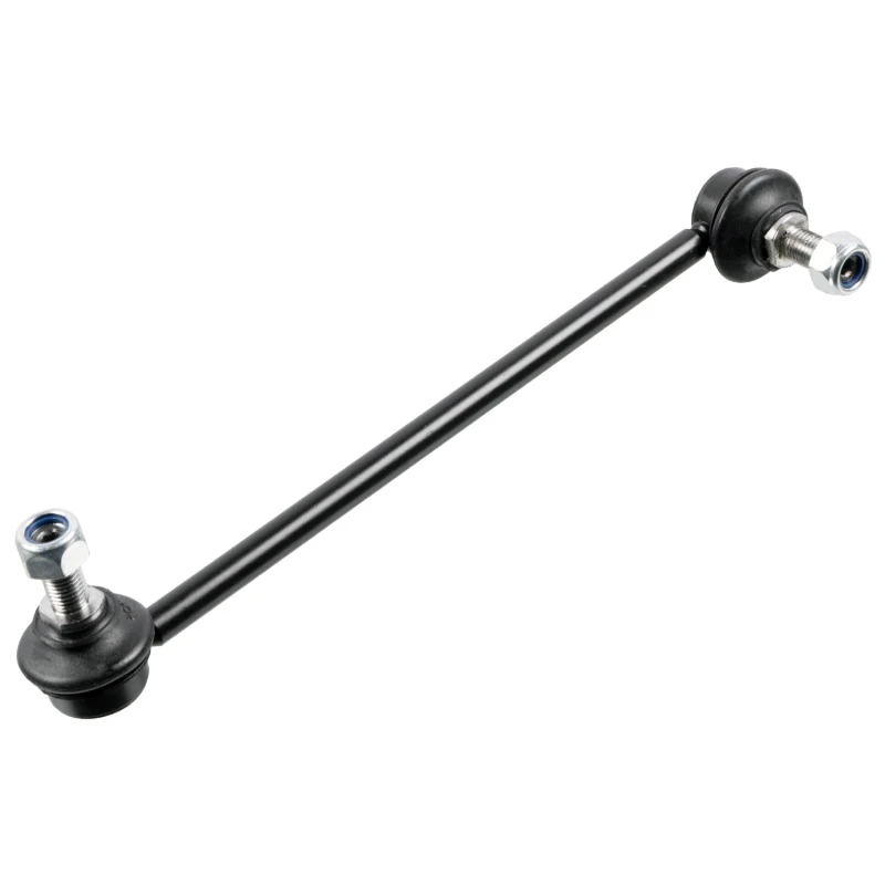 Image of FEBI BILSTEIN 24577 Anti-roll bar link OE Turbo NEW, Front Axle Left, with nuts Steel Link Stabiliser (3229)