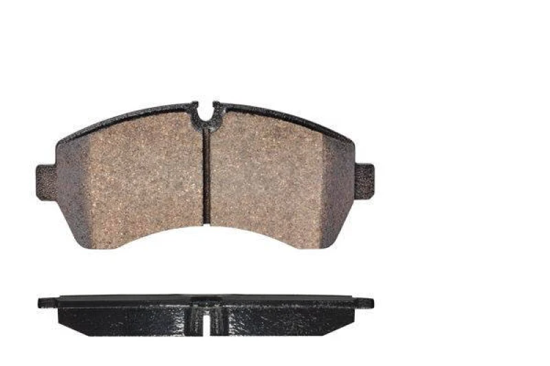 Image of VALEO 872200 Brake pad set OPTIPACK for LCV Front Axle, without integrated wear sensor, for difficult operating conditions Brake Pad Set,disc brake (
