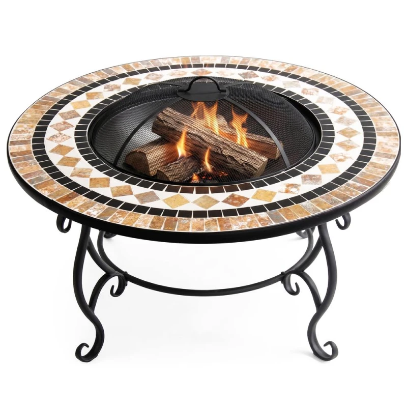 Image of Centurion Supports BELUGA Garden Heater Fire Pit Brazier, Coffee Table, BBQ Ice Bucket Multicolor Unisex
