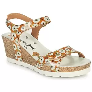 Image of Panama Jack JULIA GARDEN womens Sandals in Yellow,4,5,5.5,6.5,7