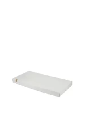 Image of CuddleCo SIGNATURE HYPO ALLERGENIC BAMBOO Pocket SPRUNG COT BED MATTRESS, White