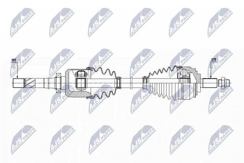 Image of NTY Drive shaft NTY NPW-RE-155