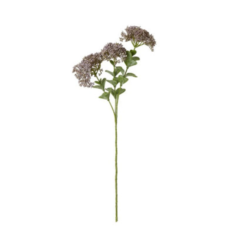 Image of Hill Interiors Sedum Spray Artificial Flower Purple (One Size)