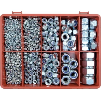 Image of Nuts Nylon Insert Metric Kit - Kennedy