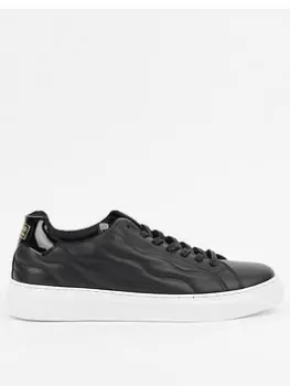 Image of Barbour Barbour International Glendale Trainers, Black, Size 11, Men