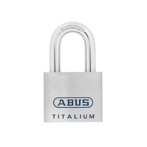 image of ABUS Mechanical 96TI/50mm TITALIUM Padlock Keyed Alike KA7566