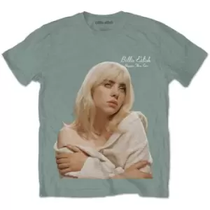 Image of Billie Eilish - Happier Than Ever Unisex XX-Large T-Shirt - Green