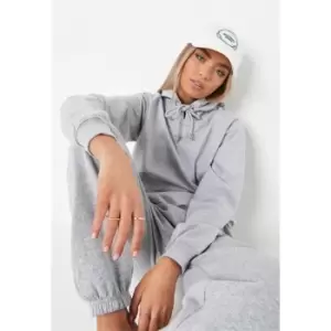 image of Missguided Petite Basic Hoody - Grey