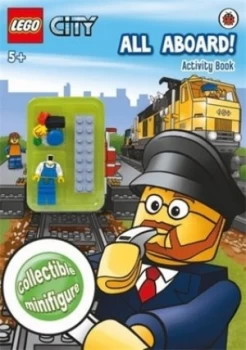 Image of Lego City All Aboard Activity Book with Minifigure Paperback