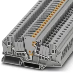 image of Phoenix Contact 3047400 Terminal Block, Din Rail, 2Pos, 12Awg