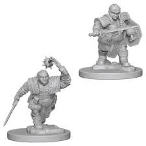 Image of Dungeons & Dragons Nolzur's Marvelous Unpainted Miniatures (W5) Dwarf Female Fighter