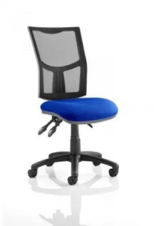 Image of Eclipse Plus III Chair Mesh Back With Blue Seat KC0377