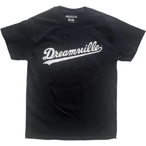 Image of Dreamville Records - Script Unisex Large T-Shirt - Black