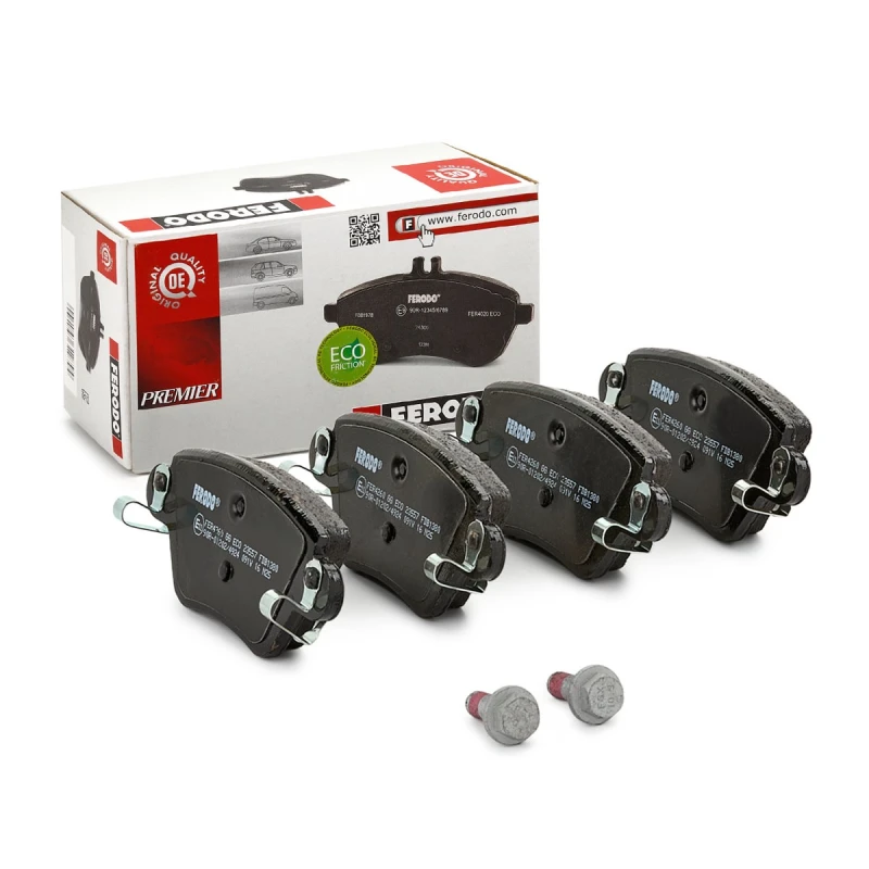 Image of FERODO Brake pad set FERODO FDB1380