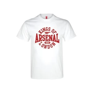 Image of Arsenal Kings of London T Shirt Adults L