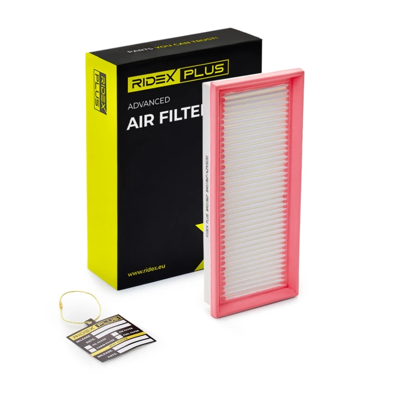 Image of RIDEX PLUS Air filter RIDEX PLUS 8A0186P