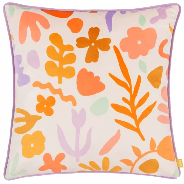 Image of furn. Amelie Doodles Square Cushion MultiColoured