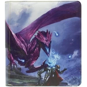 image of Dragon Shield Card Codex Zipster Binder - Small Purple 'Amifist'