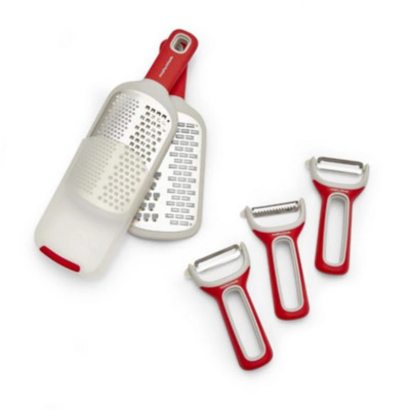 Image of Morphy Richards Grater and Peeler Set in White White One Size Unisex 5056765490063