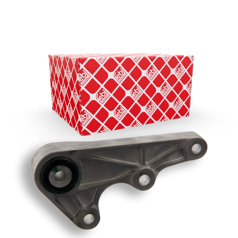 Image of FEBI BILSTEIN 30143 Engine mount Rear, Rubber-Metal Mount Elastomer, Aluminium Engine Mounting (247)