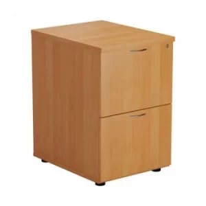 Image of Jemini Beech 2 Drawer Filing Cabinet Version 2 TES2FCBE2