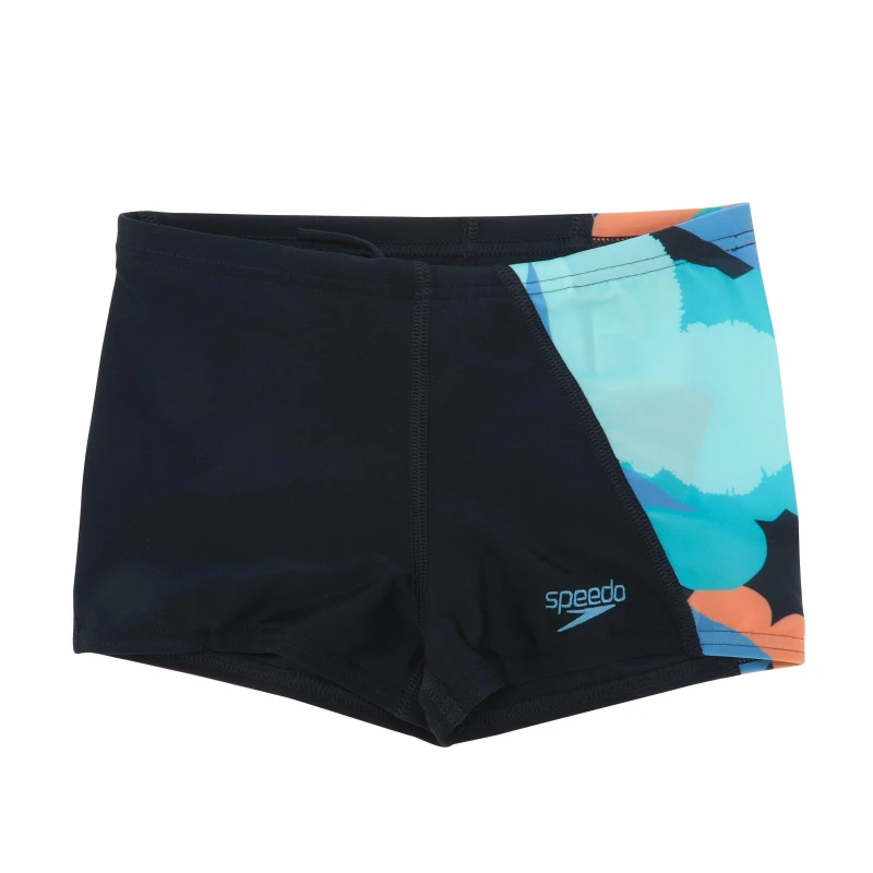 Image of Speedo Digital Panel Aquashorts - Blue Blue 5 - 6