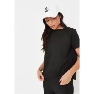 Image of Missguided N Sew Boxy Tee - Black