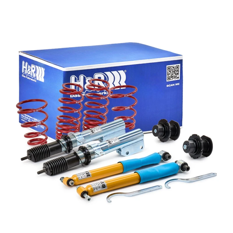 Image of Suspension kit, coil springs / shock absorbers H&R 28996-1