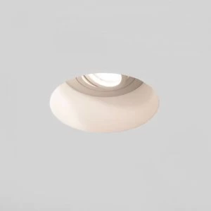 image of 1 Light Adjustable Recessed Spotlight Plaster, GU10