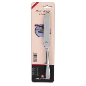 Image of Windsor Stainless Steel Dinner Knives, Set of 2