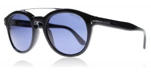 Tom Ford Newman Sunglasses Shiny Black 01V 53mm