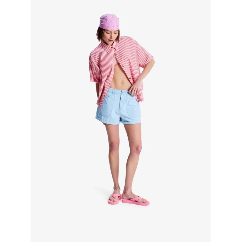 Image of Roxy Womens shorts Roxy Seaside Mid Bleu Female XL