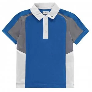 Image of Callaway Block Golf Polo Shirt Junior Boys - Electric Blue L