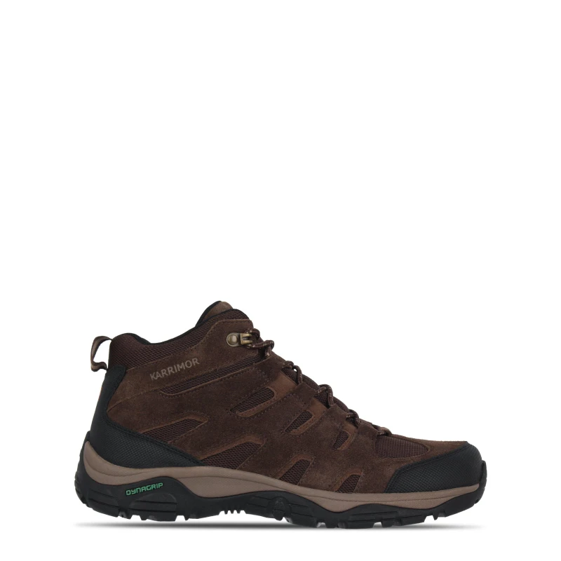 Image of Karrimor Summit Mid Walking Boots Mens - Brown Brown 7