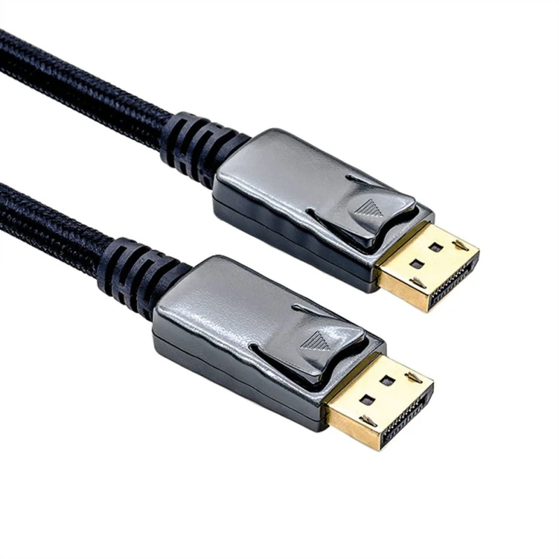Image of ROLINE 11045880 1m DisplayPort Black