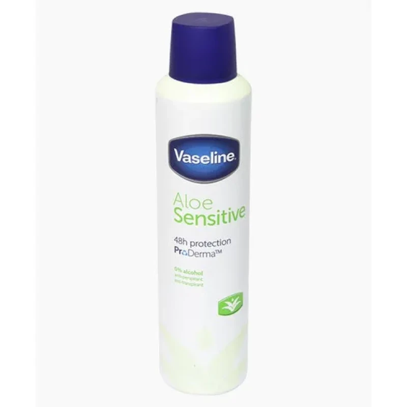 Image of Vaseline Aloe Sensitive 48h Protection Anti Perspirant Deodorant 250ml