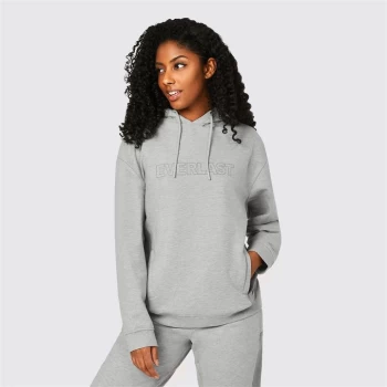 image of Everlast Pullover Panelled Hoodie - Grey