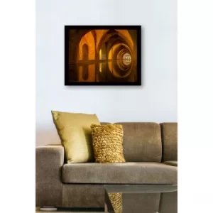 Image of SC0432 Multicolor Decorative Framed MDF Painting