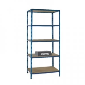 image of Slingsby Medium Duty Bays Shelf Size 900x600mm Blue 379624