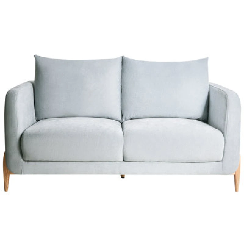 Image of Beliani Sofa 2 Seater Gimo Chenille Light Blue
