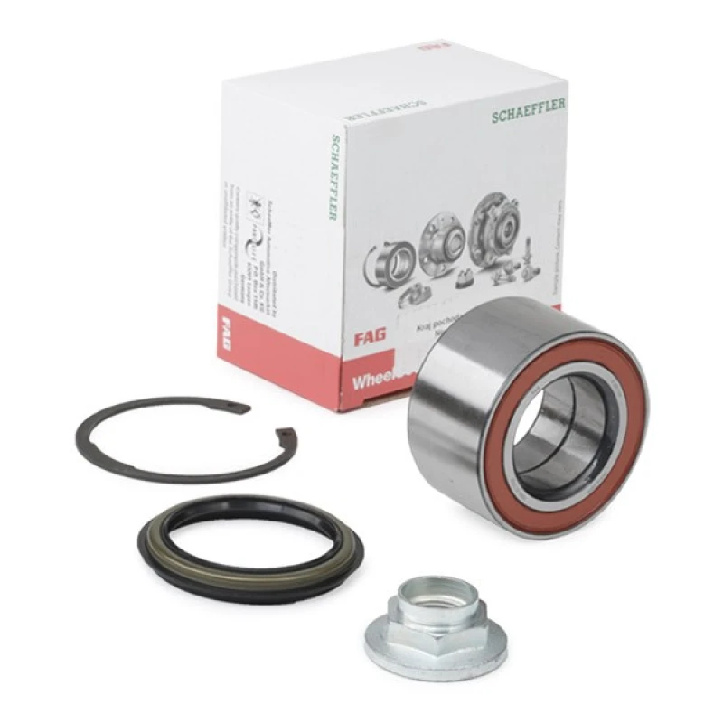 Image of FAG 713 6150 30 Wheel bearing kit Photo corresponds to scope of supply Wheel Bearing Kit (654)