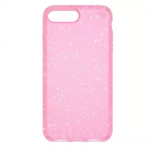 image of Speck Presidio 8 Plus Gold Glitter Bella Pink Phone Case IMPACTIUM Cle