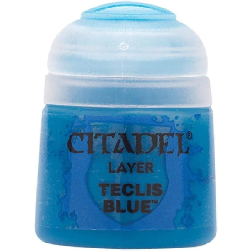Image of Citadel Games Workshop Colour Layer: Teclis Blue (12ml) Paint Multi