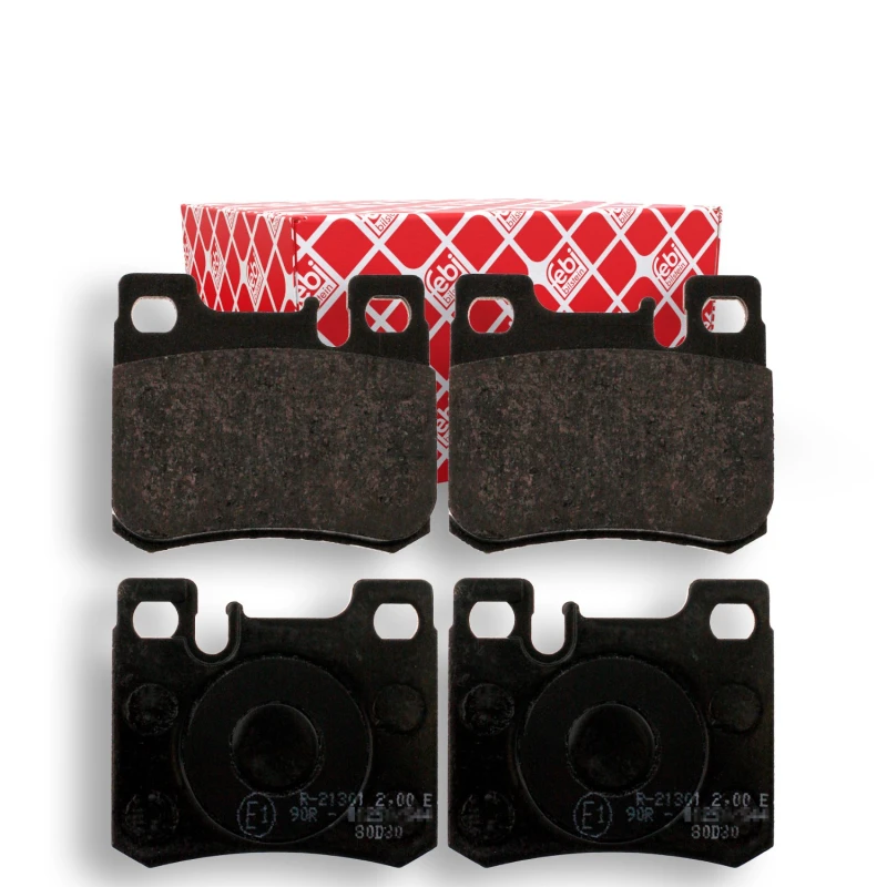 Image of FEBI BILSTEIN 16737 Brake pad set Rear Axle, prepared for wear warning indicator Brake Pad Set,disc brake (402)
